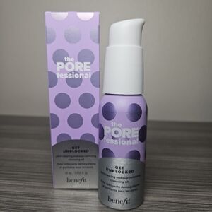 Benefit Porefessional Get Unblocked Makeup Removing Cleansing Oil 45ml/1.5oz NIB